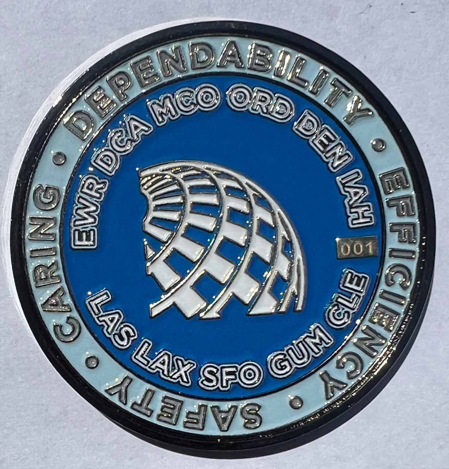 United Pilot Challenge Coin