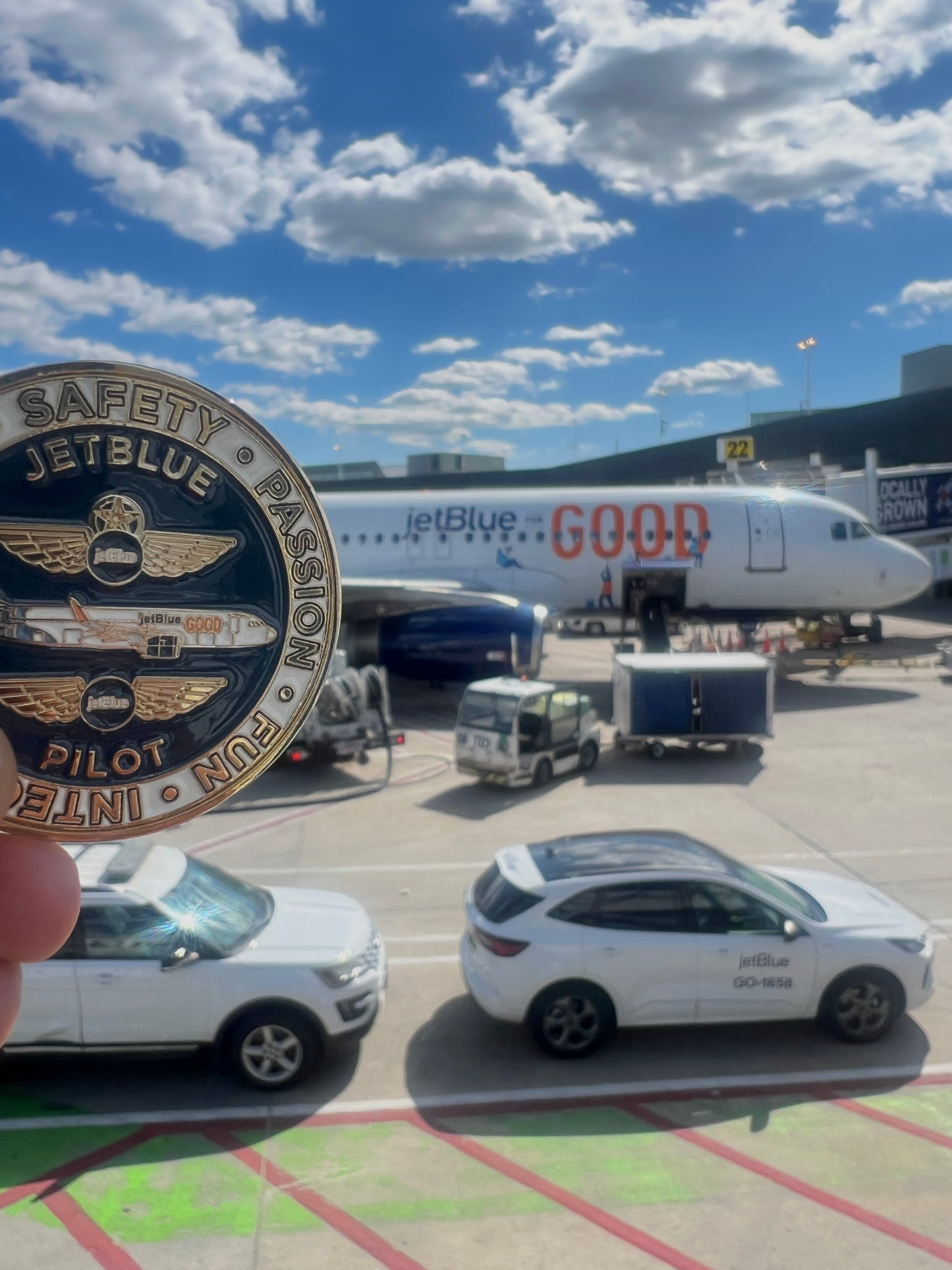 jetBlue Pilot Challenge Coin