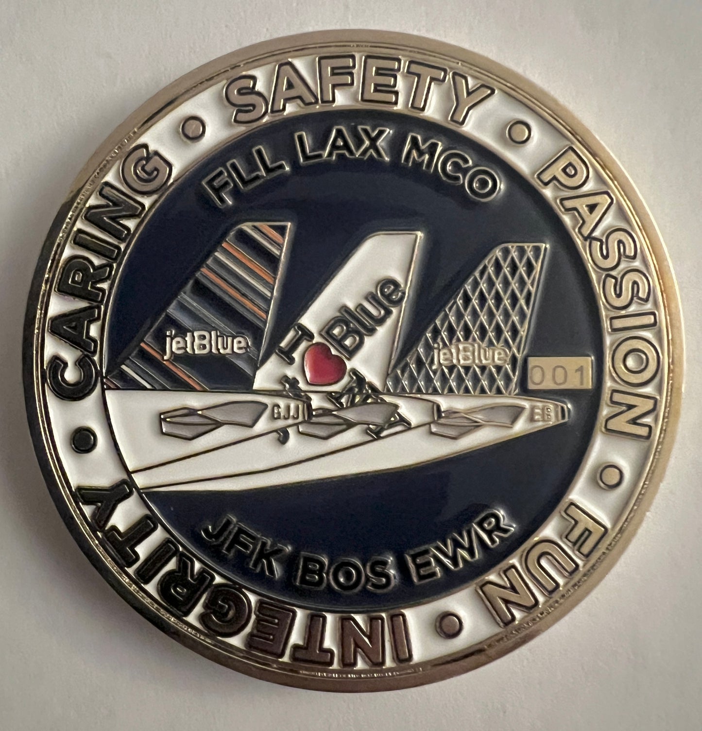 jetBlue Pilot Challenge Coin