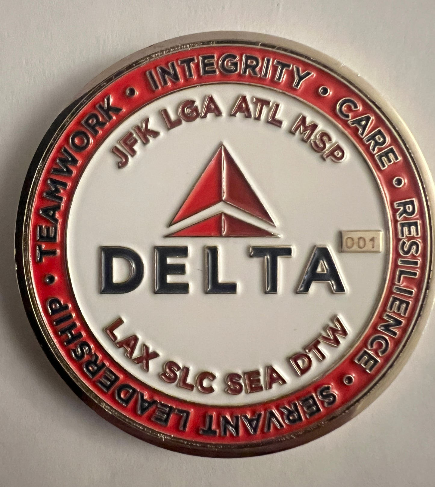 Delta Pilot Challenge Coin