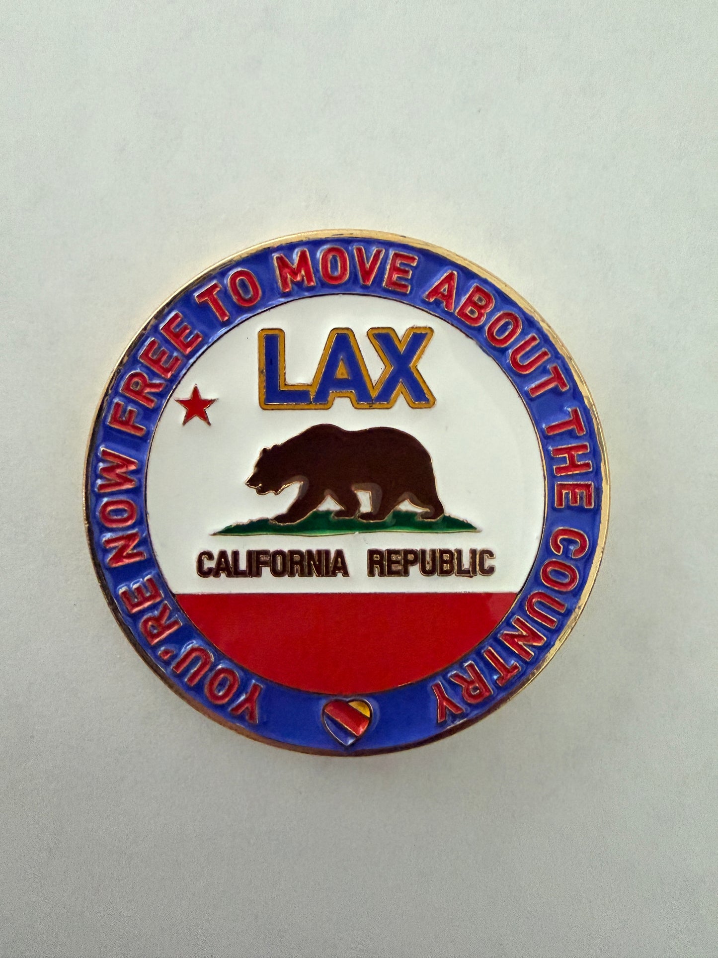 SouthWest LAX Pilot Challenge Coin