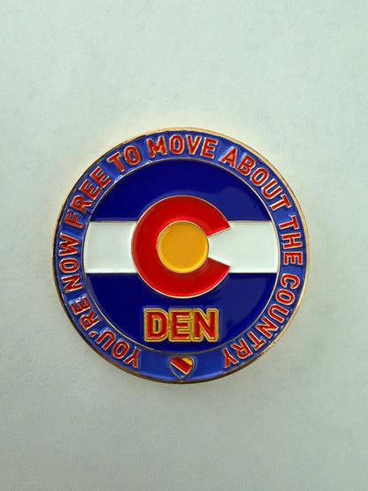 SouthWest DEN Pilot Challenge Coin