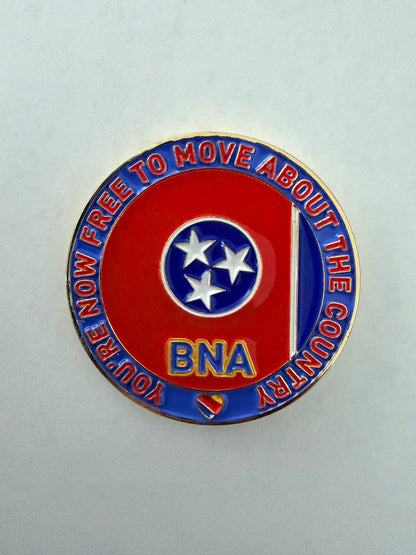 SouthWest BNA Pilot Challenge Coin