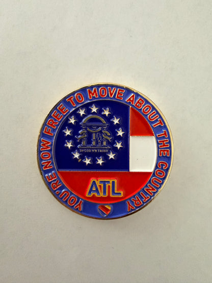 SouthWest ATL Pilot Challenge Coin