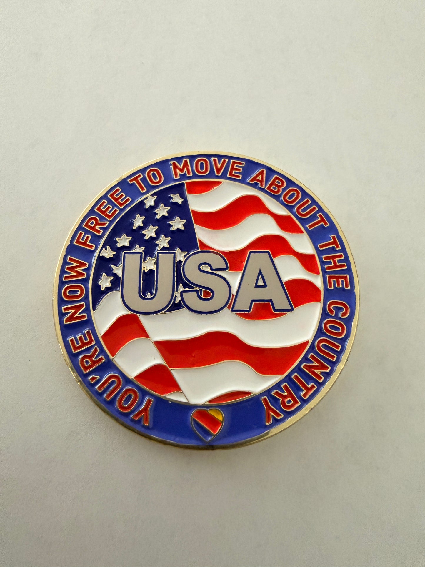 SouthWest Freedom One Pilot Challenge Coin