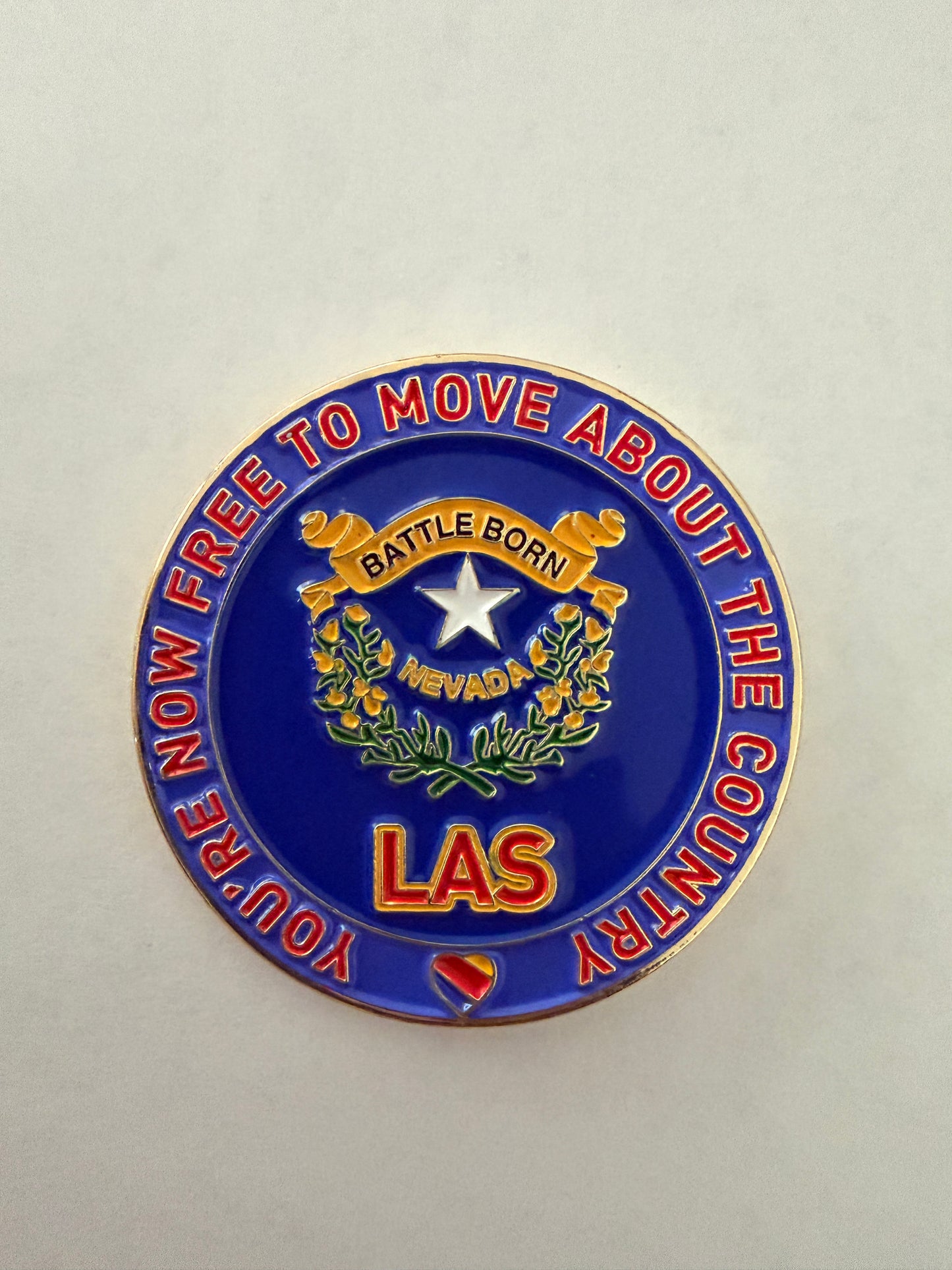 SouthWest LAS Pilot Challenge Coin