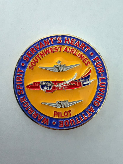 SouthWest BNA Pilot Challenge Coin