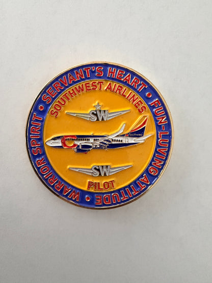 SouthWest DEN Pilot Challenge Coin