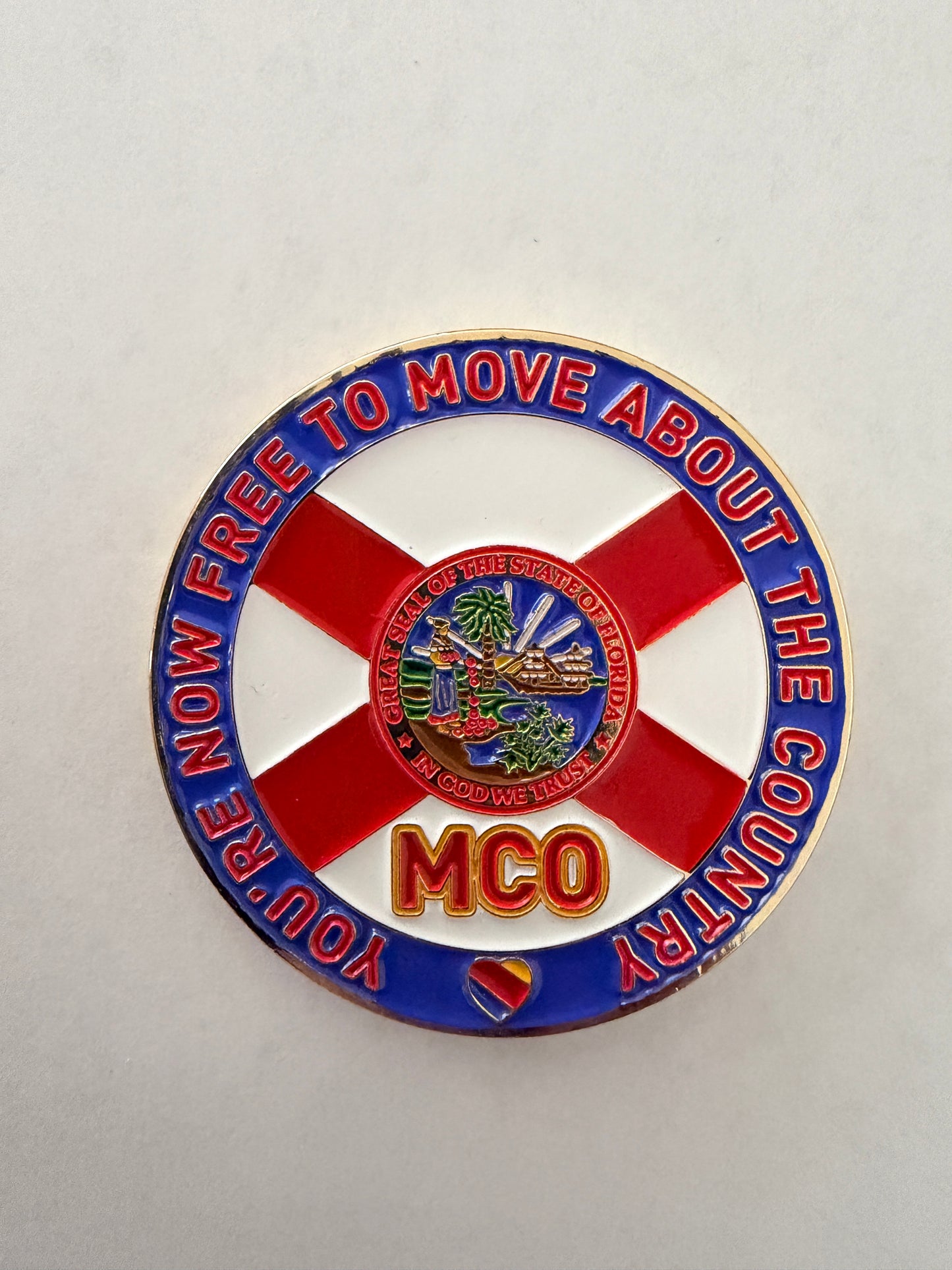 SouthWest MCO Pilot Challenge Coin