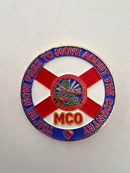 SouthWest MCO Pilot Challenge Coin
