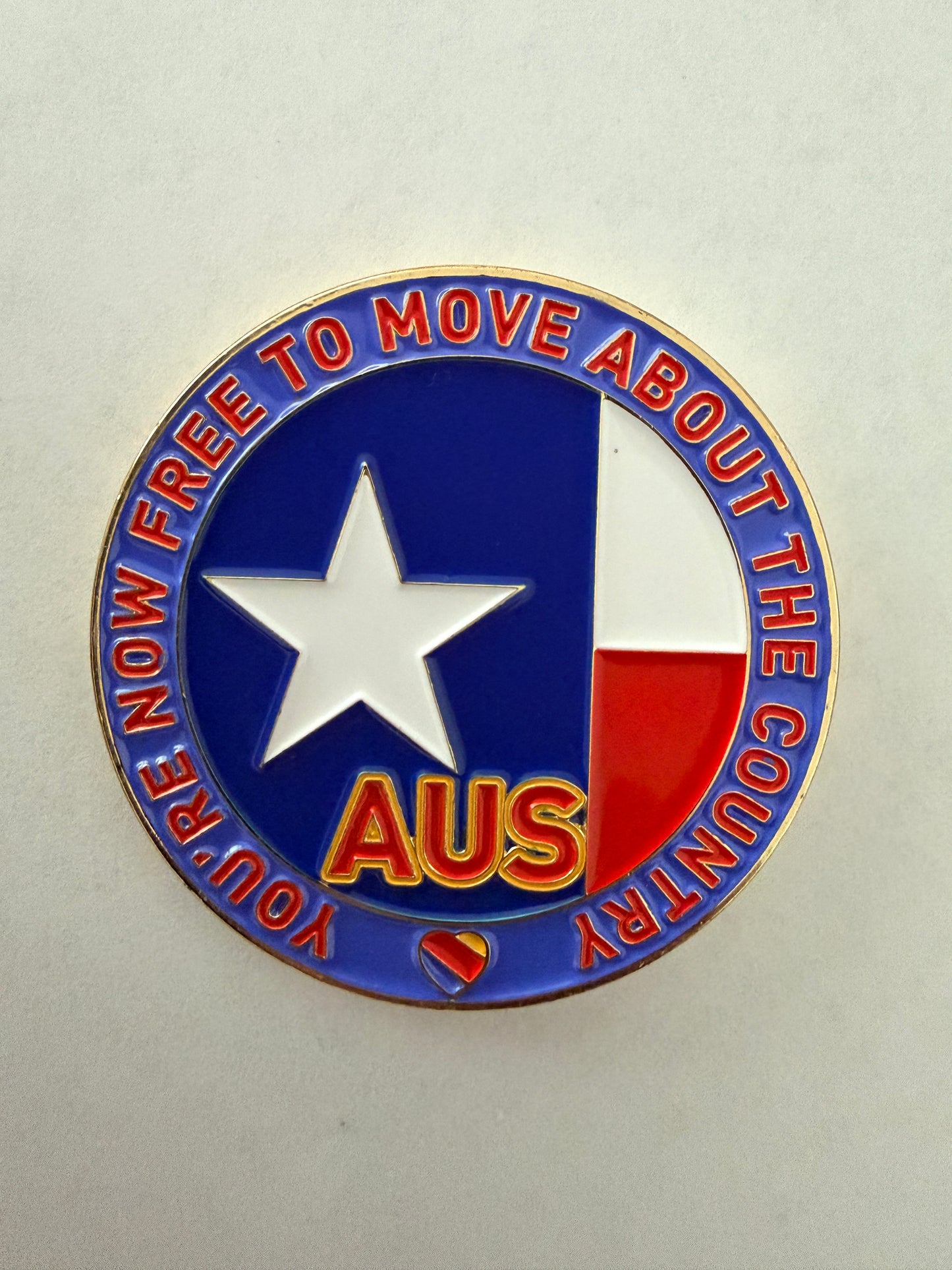 SouthWest AUS Pilot Challenge Coin