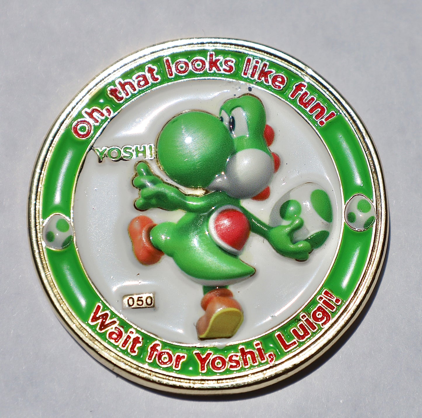 Limited Edition Yoshi Coin N561JB