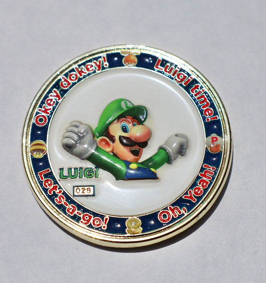 Limited Edition Luigi Coin N561JB