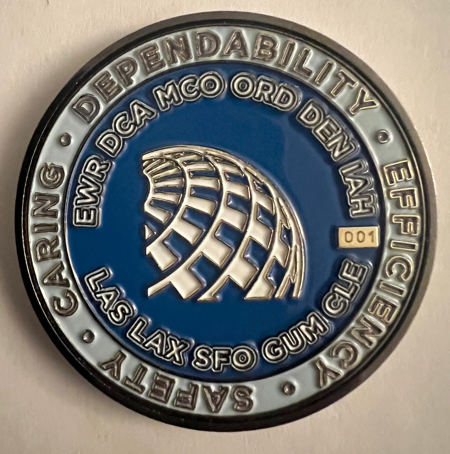 United Pilot Challenge Coin