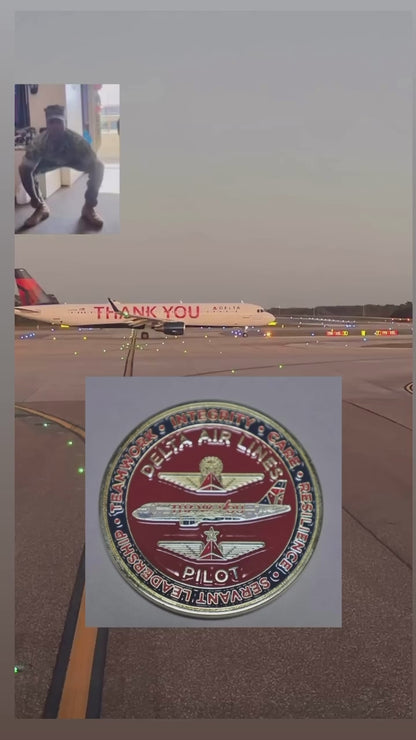 Delta Pilot Challenge Coin